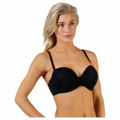 Calvin Klein Strapless Push Up Black Svart