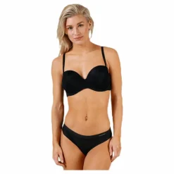 Calvin Klein Strapless Push Up Black Svart