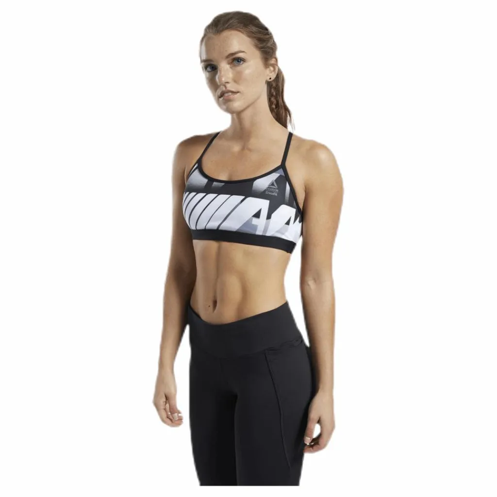 Strappy Bra Amrap Black/Yellow*Reebok Clearance