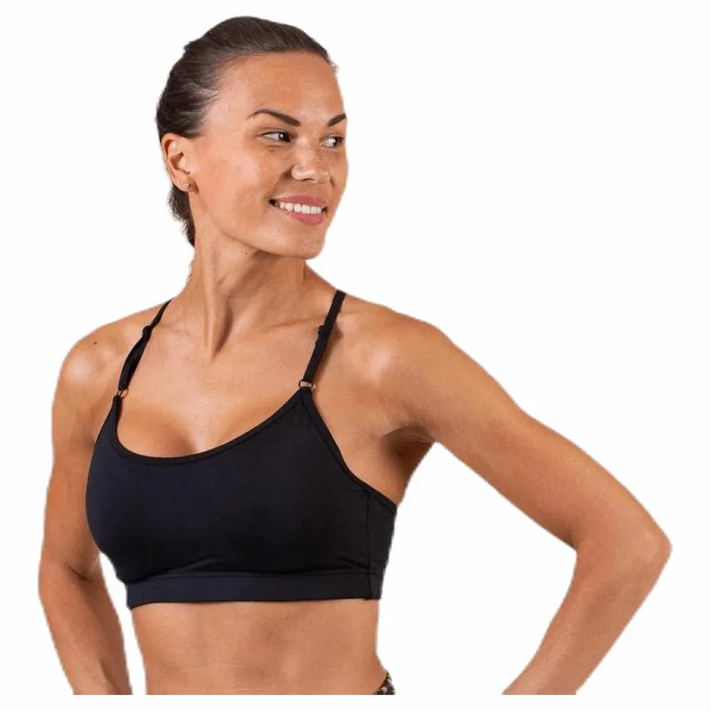 Casall Strappy Sports Bra Black Svart New