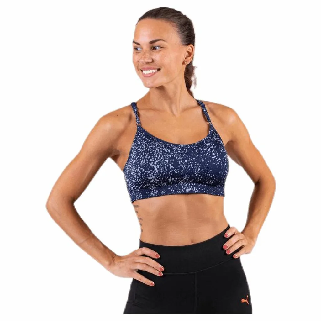 Casall Strappy Sports Bra Blue Blå Clearance