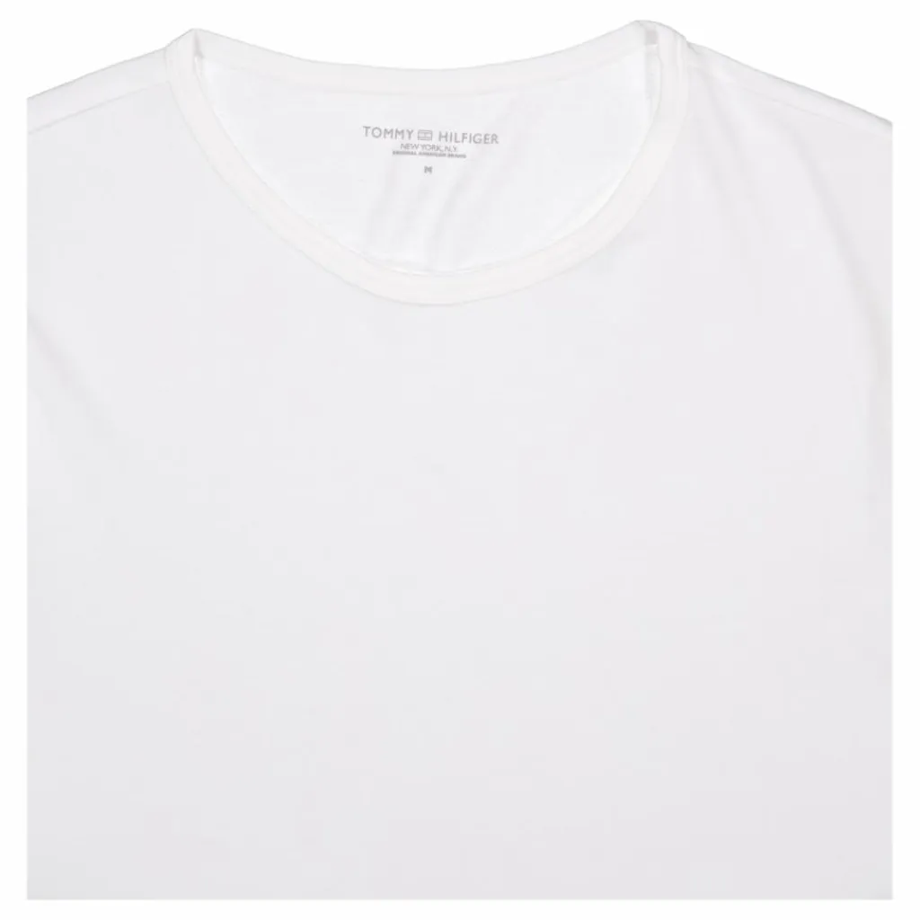 Stretch Cn Tee Ss 3pack White/white/white*Tommy Hilfiger New