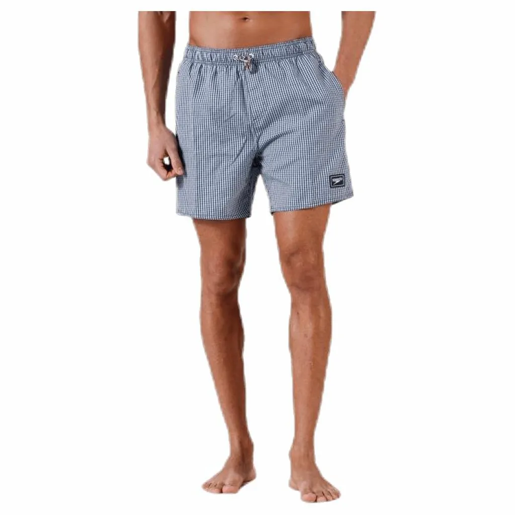Stripe Leisure 16" Watershort Blue/White*Speedo Outlet