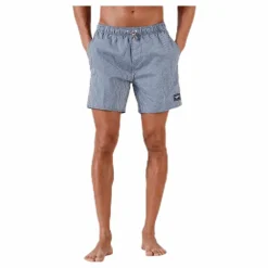 Stripe Leisure 16" Watershort Blue/White*Speedo Outlet