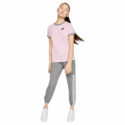 Nike Stripe Ringer Jr Pink Flerfärgad Best