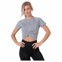 Superdry Studio Cross Tee Grey Grå Clearance