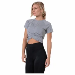 Superdry Studio Cross Tee Grey Grå Clearance