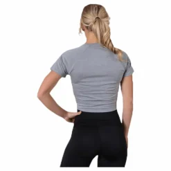 Superdry Studio Cross Tee Grey Grå Clearance