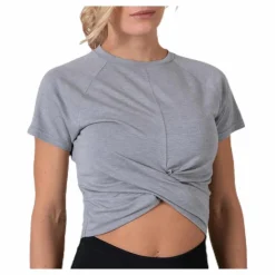 Superdry Studio Cross Tee Grey Grå Clearance