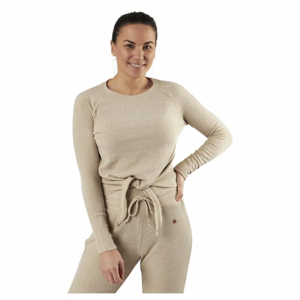 BLACC Studio Rib Sweater Beige Online