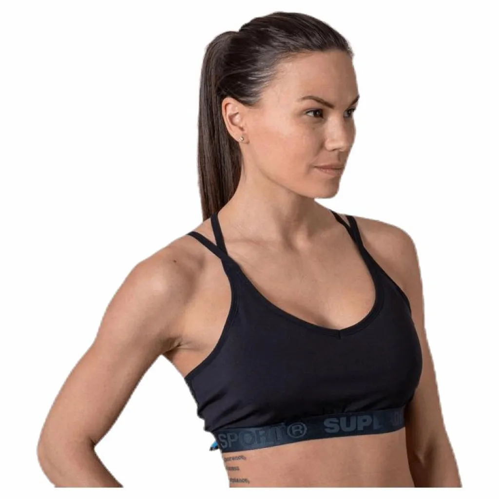 Studio Strappy Bra Black*Superdry Sale