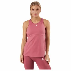 adidas Studio Tank Top Pnkstr/White Rosa Hot