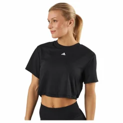 adidas Studio T-Shirt Black Svart Hot