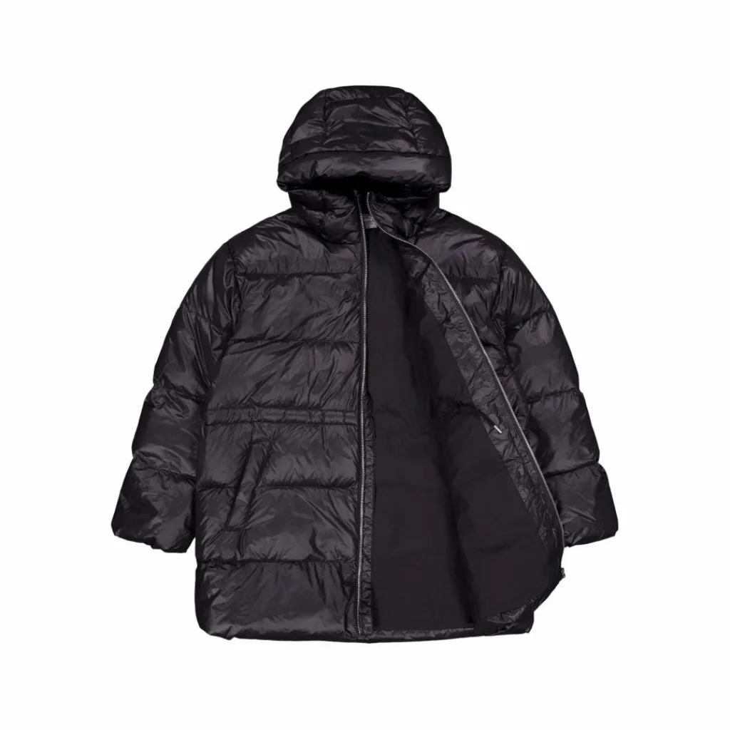 Puma Style Hooded Down Jacket Black Svart Best