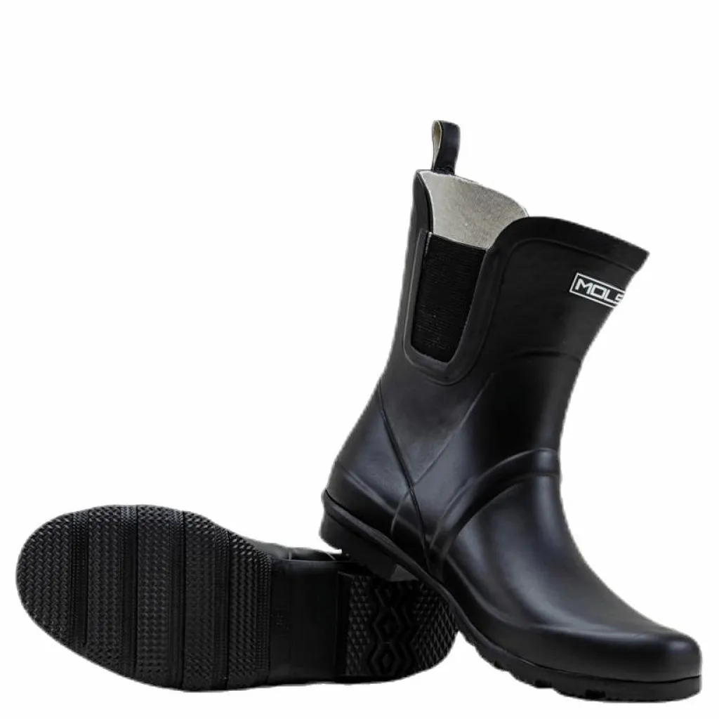 Mols Suburbs Rubber Boot Black Svart Hot
