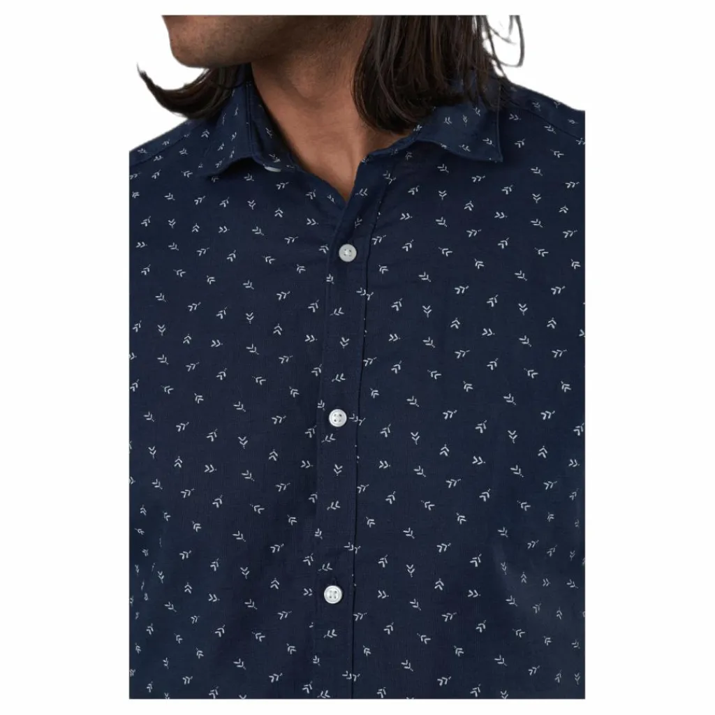 Jack & Jones Summer Blackpool Shirt S/S Blue Blå New