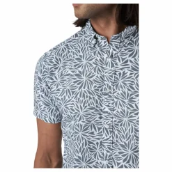 Jack & Jones Summer Print Shirt S/s Beige Grå Hot