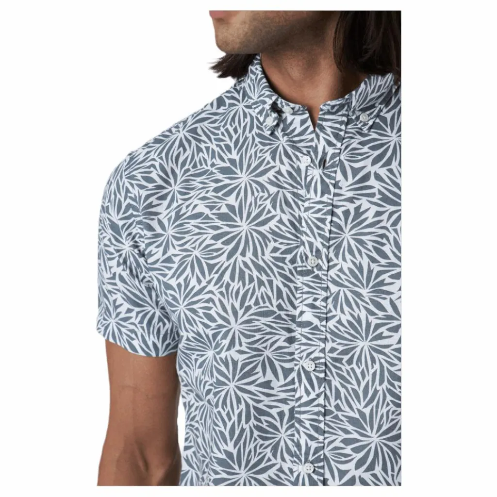 Jack & Jones Summer Print Shirt S/s Beige Grå Hot