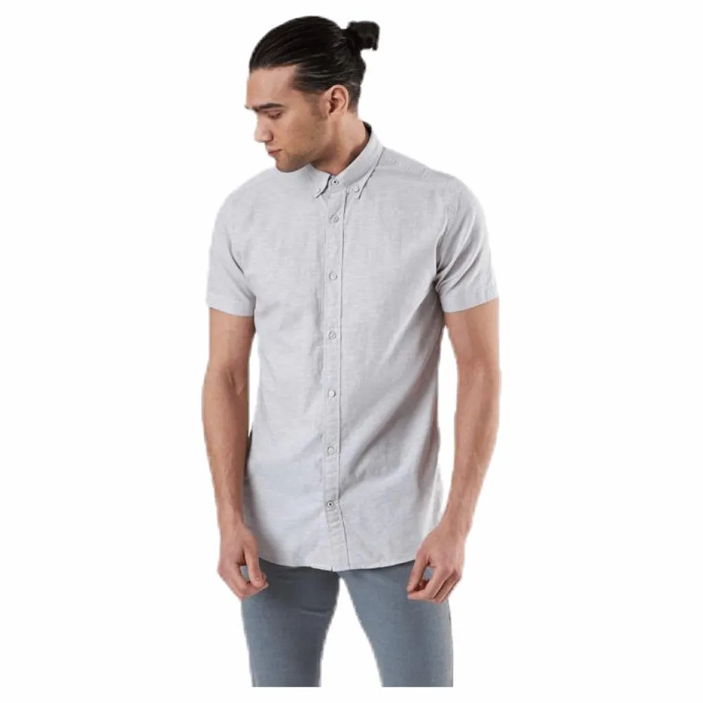 Jack & Jones Summer Shirt S/S Grey Grå Sale