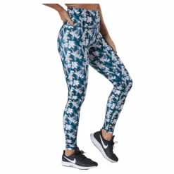 Endurance Summer W Print Waist Tights Print Flerfärgad Outlet