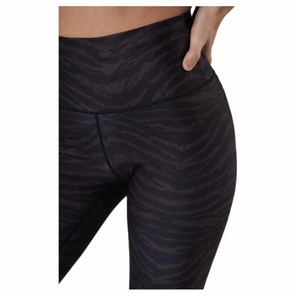 Endurance Summer W Print Waist Tights Flerfärgad Grå Discount