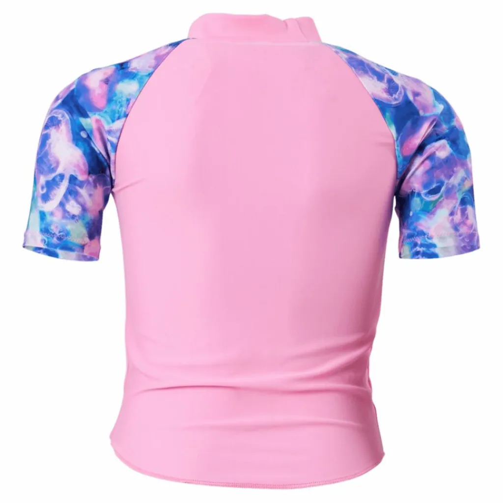 Speedo Sun Protection Top And Short Pink Rosa Discount