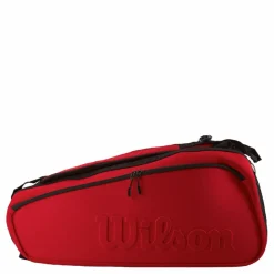 Wilson Super Tour 6pk Clash V2.0 Black/red Röd Online