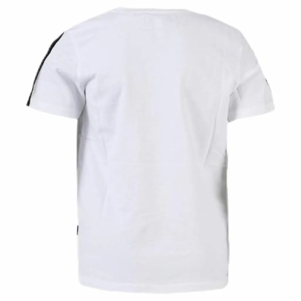 WeSC Superlative Conspiracy Logo Tee Youth White Vit Outlet