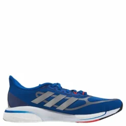 adidas Supernova+ Shoes Football Blue / Silver Metallic / Solar Red Hot