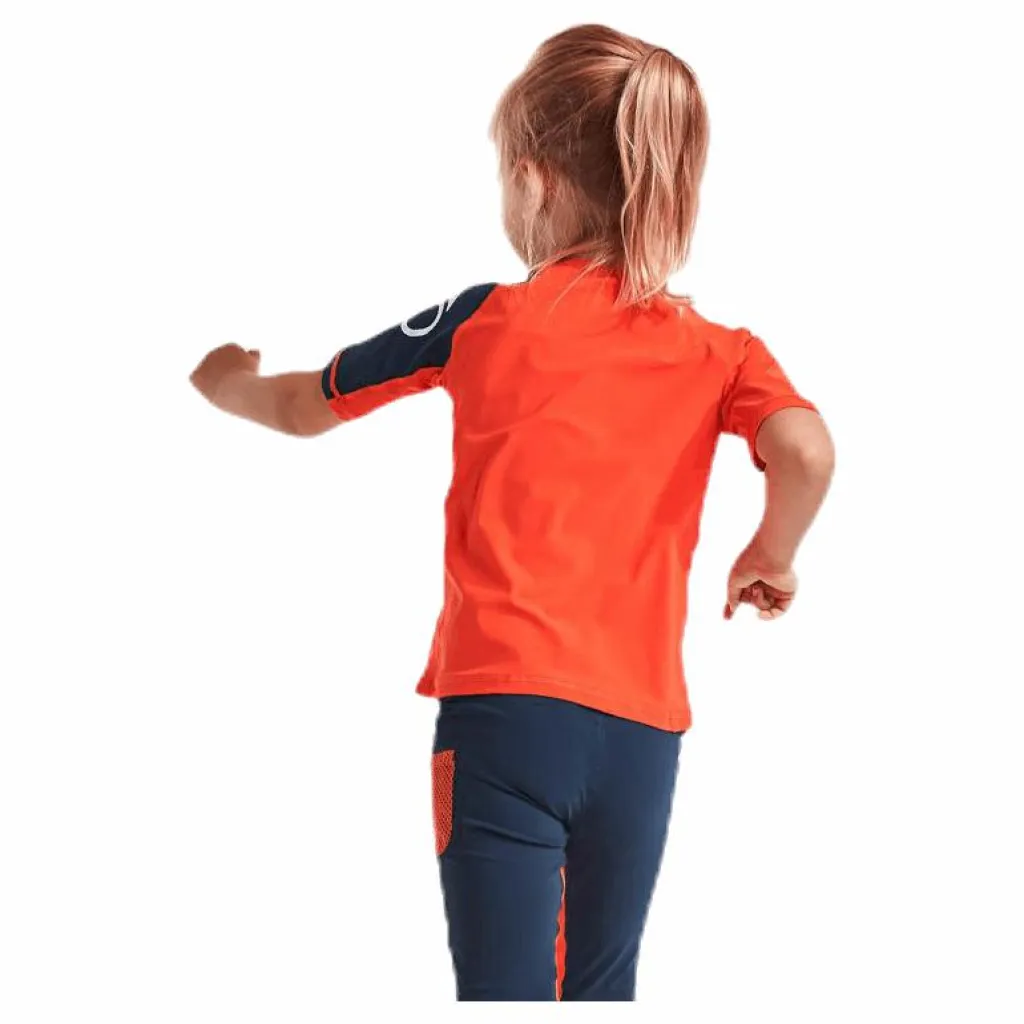 Didriksons Surf Kids SS UV Top Orange Outlet