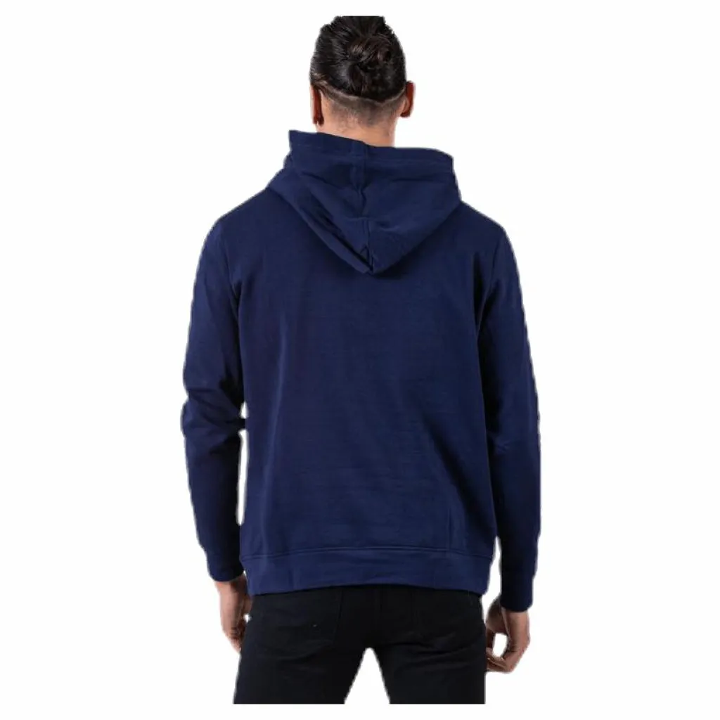 Kappa Sweat Hood, Logo Airiti Blue Blå Discount