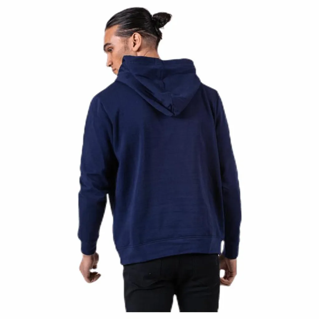 Kappa Sweat Hood, Logo Airiti Blue Blå Discount