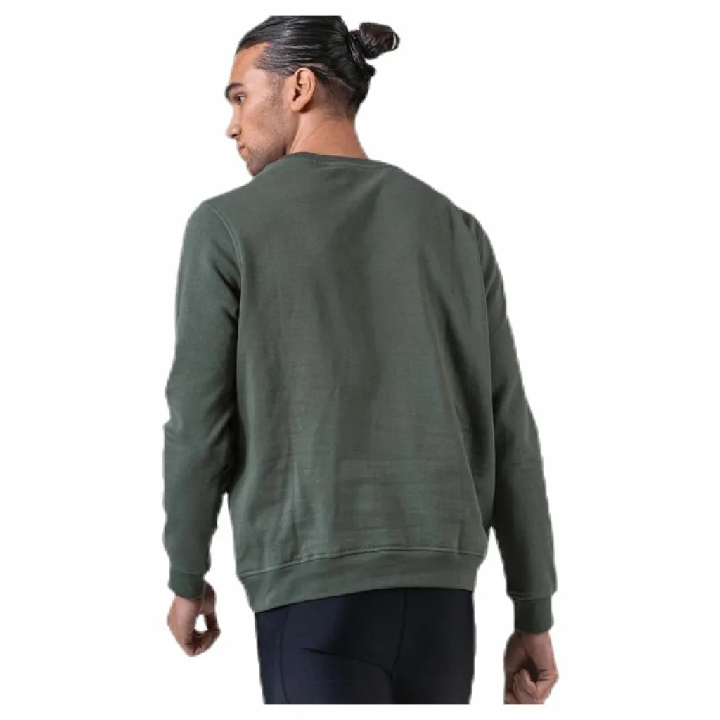 Sweat RN, Logo Airivit Black/Green*Kappa Hot