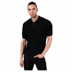 Sweater Short Sleeve Gnesta Black*Dedicated Discount