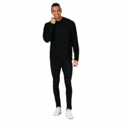 Resteröds Sweatshirt Bamboo Black Svart Best
