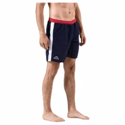 Kappa Swim Shorts, Logo Birtec Blue/White/Red Blå, Vit och Röd
