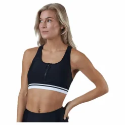 BLACC Swim Team Top Black Svart Discount