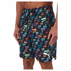Puma Swim Unisex Loose Fit Shorts 1 Black Combo Flerfärgad Best