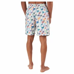 Puma Swim Unisex Loose Fit Shorts 1 White Combo Flerfärgad Discount