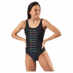 Swimming Suit Black*Champion Discount