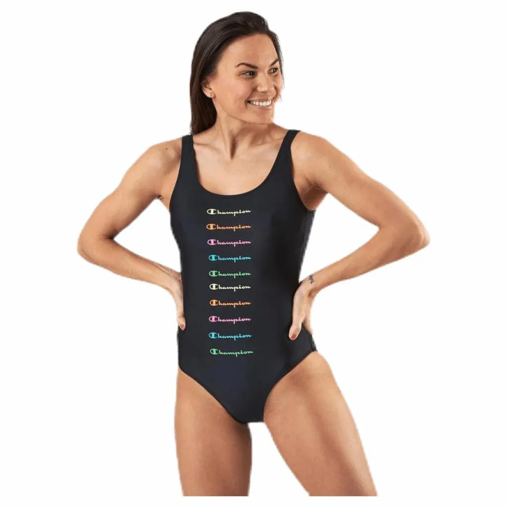 Swimming Suit Black*Champion Discount