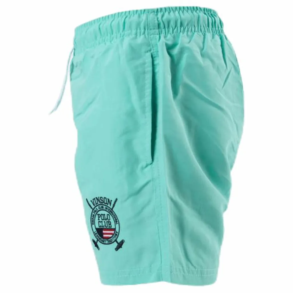 Vinson Polo Club Swimshorts Jabiru Turquoise Turkos Clearance