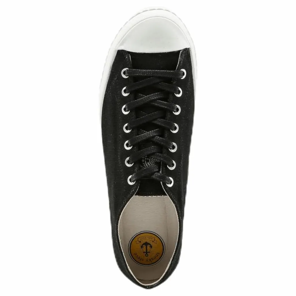 Sneaky Steve Swing Low Canvas Sho Black Svart Online