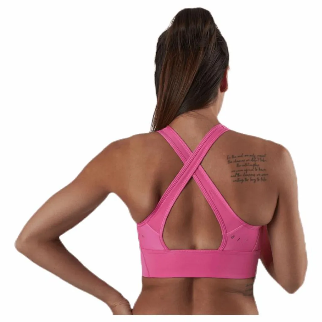 Nike Swoosh Air Bra Print Pink/Black Rosa Outlet