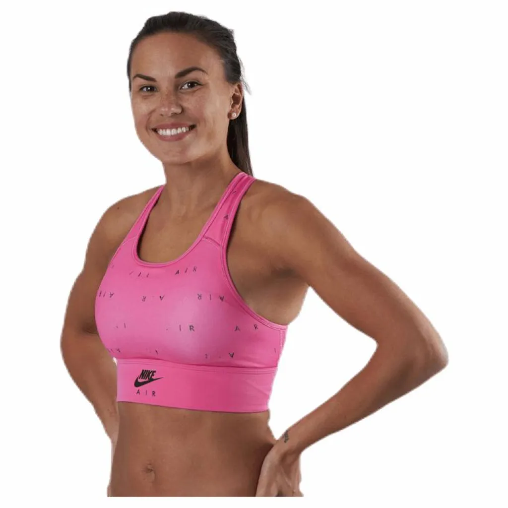 Nike Swoosh Air Bra Print Pink/Black Rosa Outlet