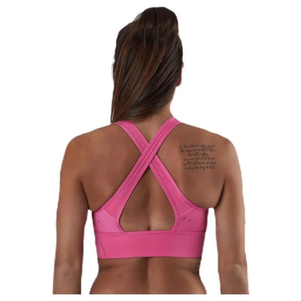 Nike Swoosh Air Bra Print Pink/Black Rosa Outlet