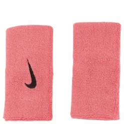 Nike EQ Swoosh Doublewide Wristbands Pink/Grey Rosa Discount