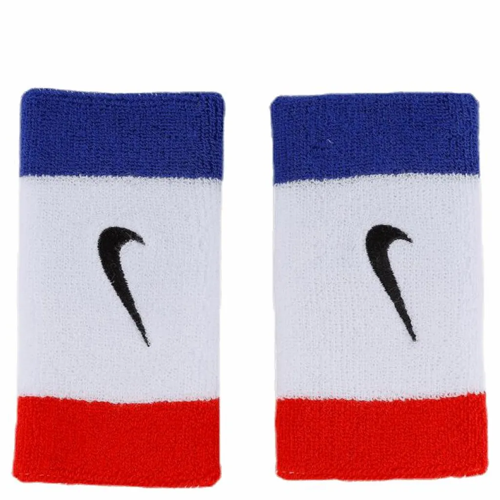 Swoosh Doublewide Wristbands Black/Red*Nike EQ Online