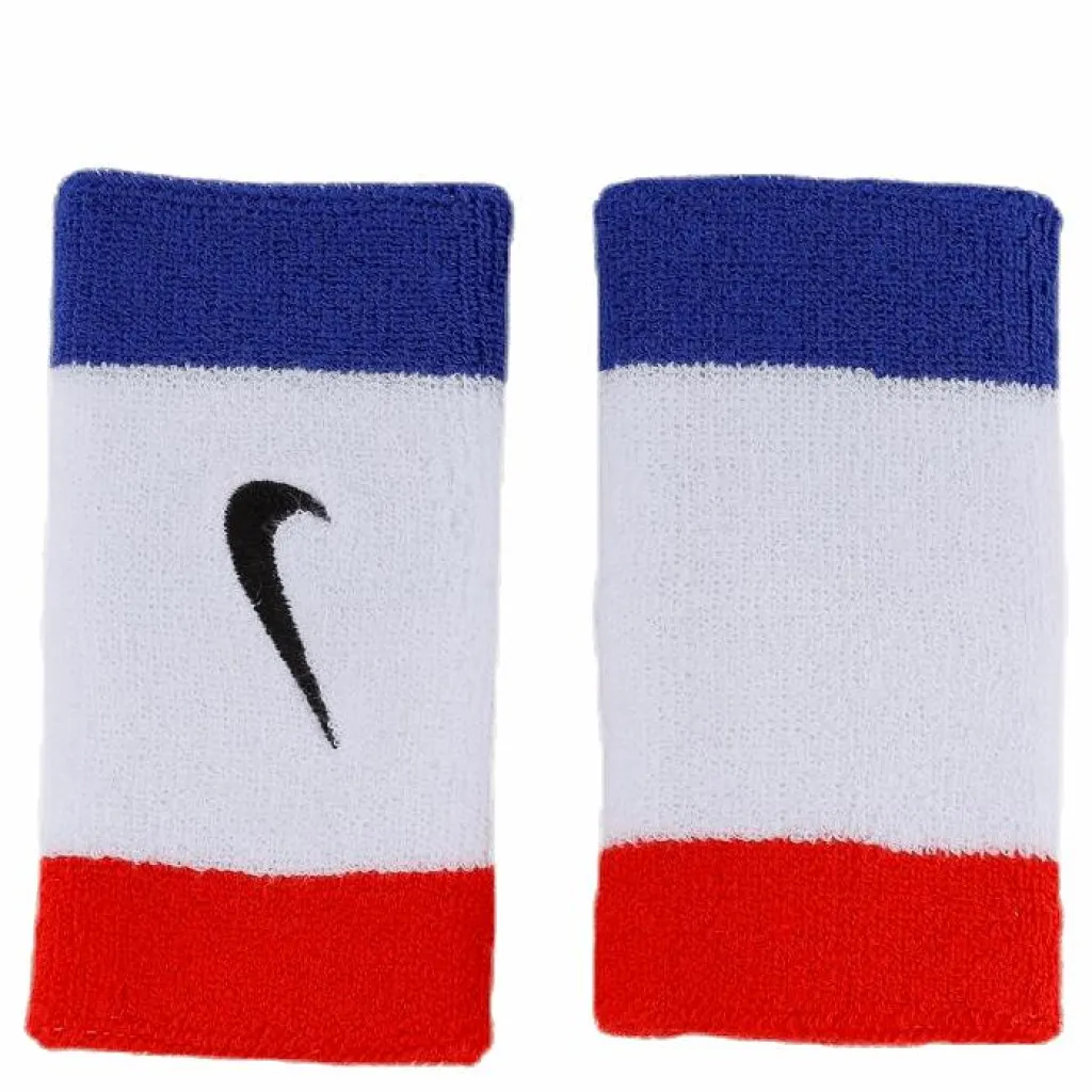 Swoosh Doublewide Wristbands Black/Red*Nike EQ Online