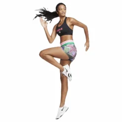 Nike Swoosh Icon Clach Band Bra Pink/Black Flerfärgad